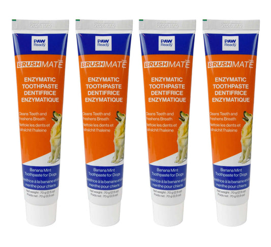 4 Pack Enzymatic Pet Toothpaste