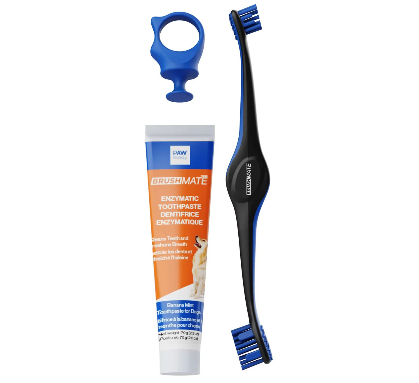 Clean Dog's Teeth with The Paw Ready Brushing Bundle
